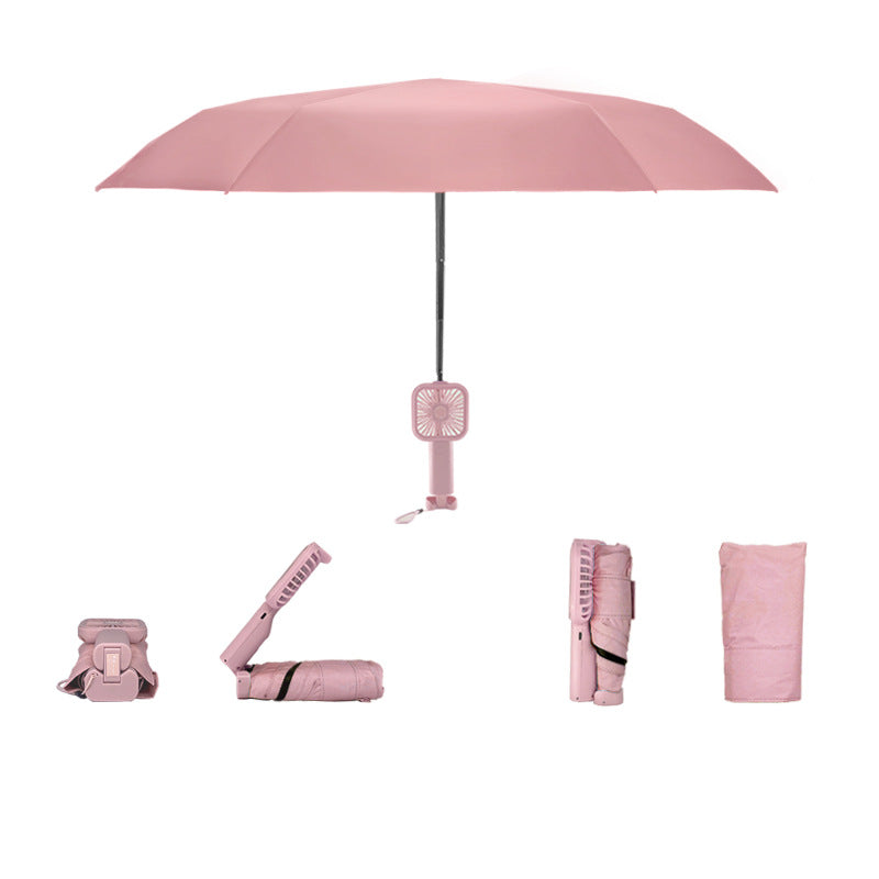 🌂新登場:ミニファン付き日傘