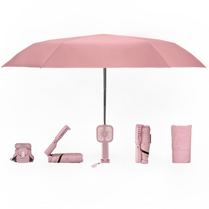 🌂新登場:ミニファン付き日傘